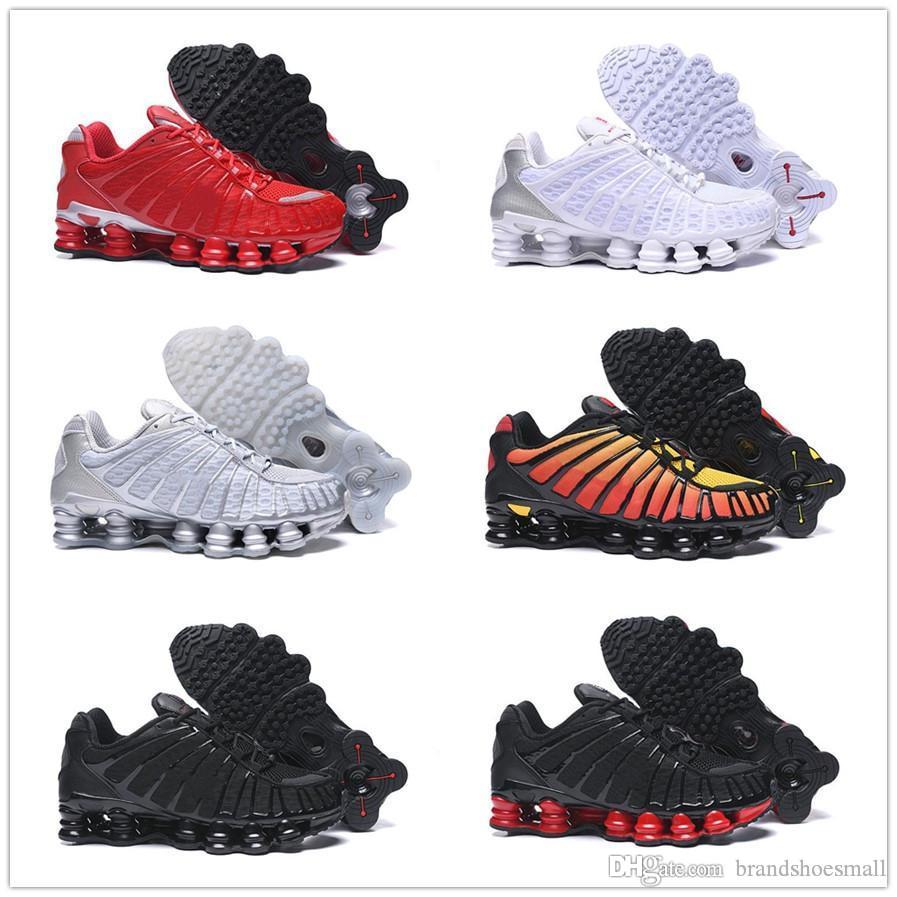 

Top Quality shox tl Mens Shoes Breathable Sneakers Black White outdoor shoes walking sports chaussures R4 Trainers size 40-46, #4