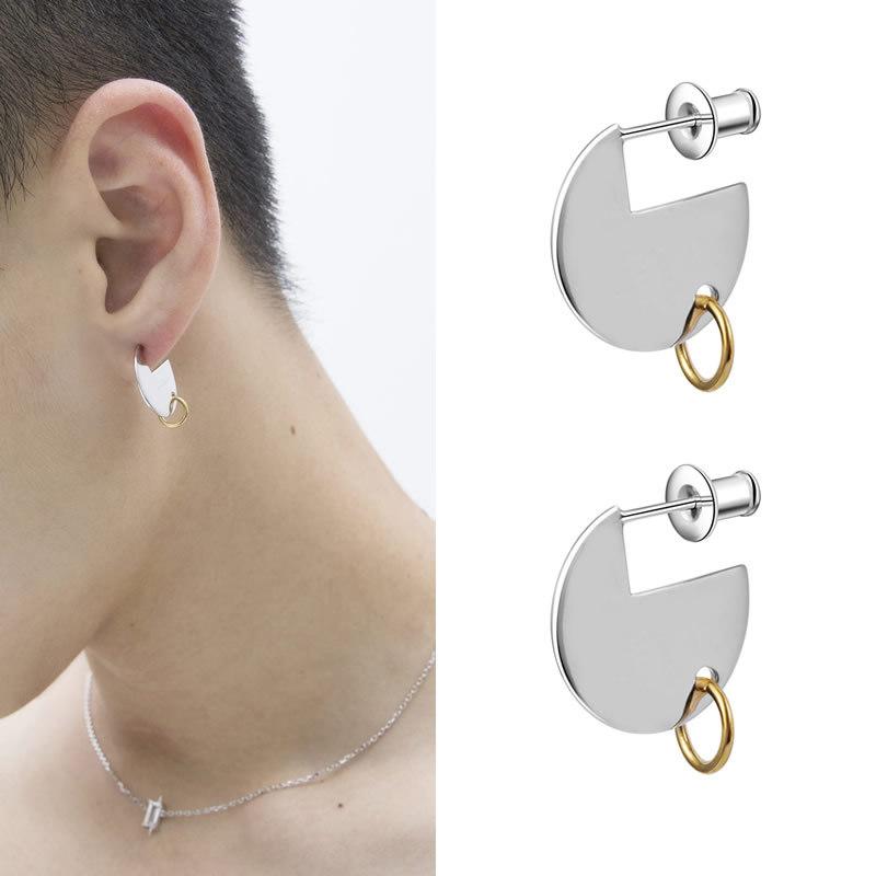 

web celebrity earrings listed copper plating of gold earrings metal agitation people with made earring alone