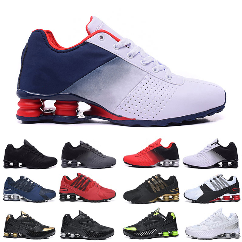 

mens shox running shoes 301 R4 athletic Triple Black white trainer outdoor men women trainers sneakers size 40-46 Des Chaussures outdoor, Pay for box