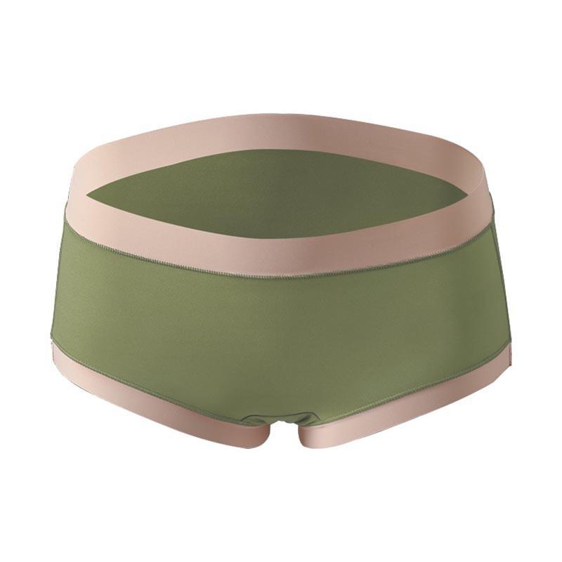 

2Pcs Women Fashion Contrast Color Simple Seamless Panties Cute Mid-Rise Seamless Briefs For Girls Freesize, Your selection