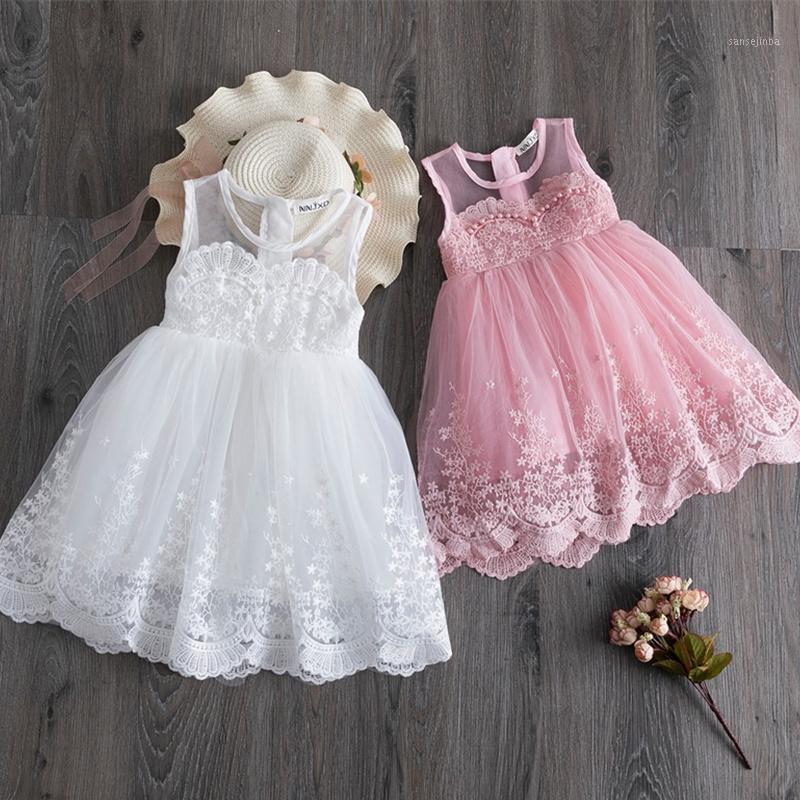 

Floral Embroidery Girl Princess Lace Dress Kid Baby Party Wedding Pageant Gown Formal Dresses for 3 4 5 6 7 8 Years Girls Cloth1