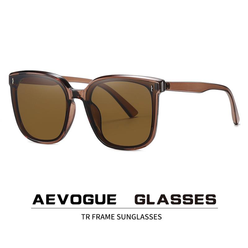 

Sunglasses Fashion Big Frame Trend Street Ultraviolet Anti-ultraviolet Glasses Nylon Lens AE0971