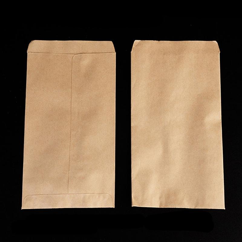

100pcs Kraft Paper Bag Seed Storage Bag Garden Plant Flower Seed Sticky Satches Fragrance Pouch Packaging Pouch