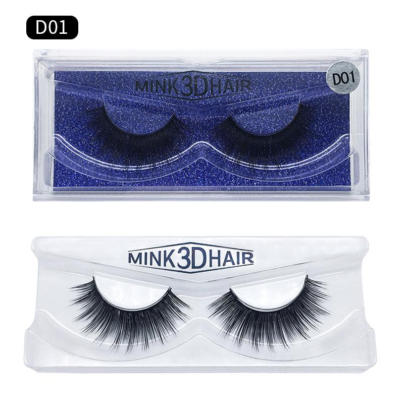 

Beauty mink eyelashes natural long 3d eyelashes 3d mink lashes hand made makeup false lashes 50 pairs