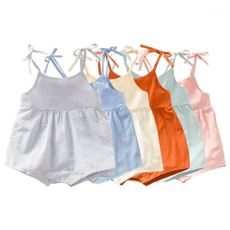 

Baby Summer Clothing Infant Baby Kids Boy Girl Infant Romper Jumpsuit Cotton Outfits Set Ribbed Solid Clothes121