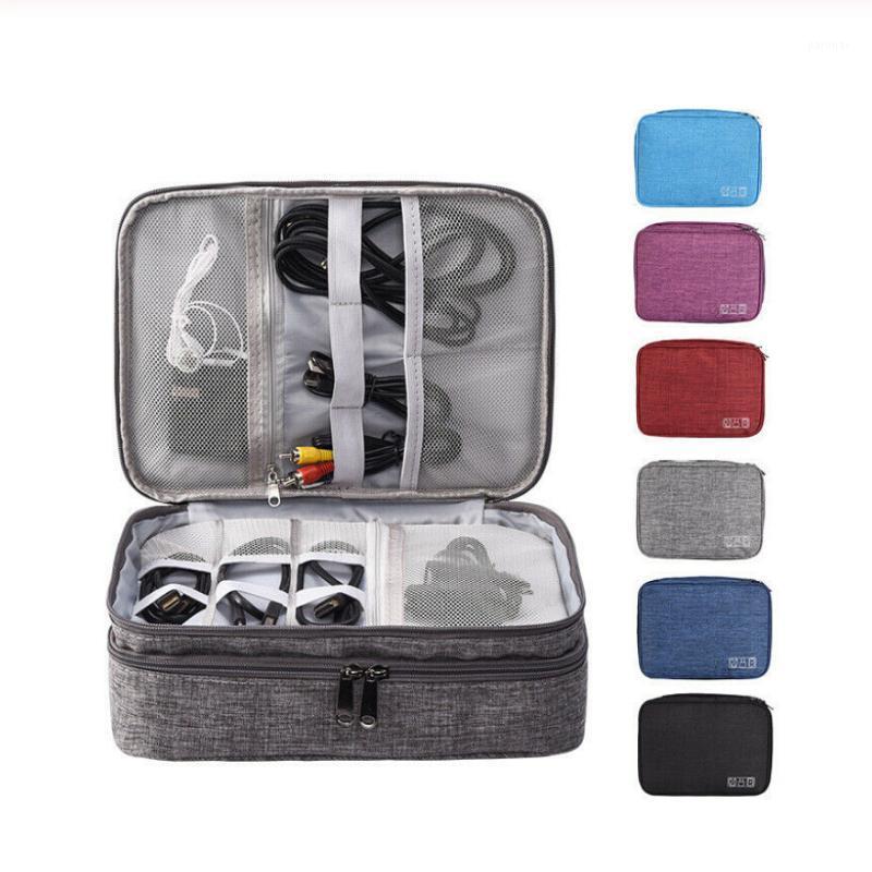 

Waterproof Travel Storage Bag Electronic Digital Organizer Bag USB Cable Earphone Gadget Travel Storage Data Cable Organizer1