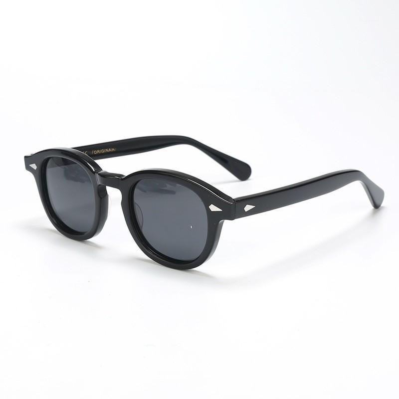 

2020 Vintage polarized light sunglasses light yellow green progressive sunglasses men women UV400 sun glass Johnny Depp style1