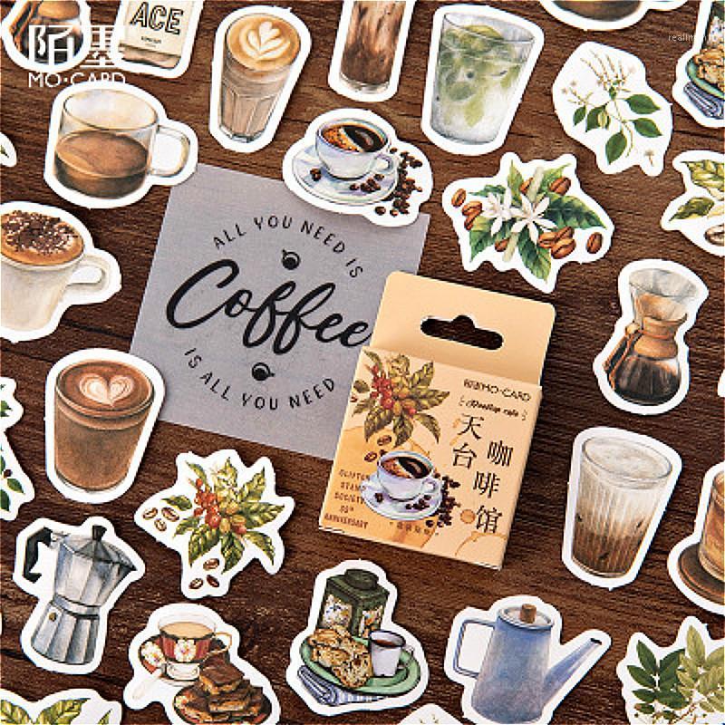 

1pack Kawaii Cafe Notebook Stickers Cartoon Lovely Fashion Theme Journal Stickers School Office Pads Stationery1