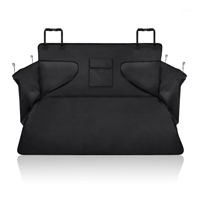 

Dog Trunk Protector Dog Waterproof Trunk Cover For Dogs Car Universal Protective Cover With Side Guard Protective For1, Black