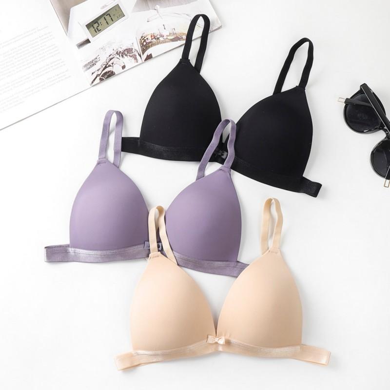 

Seamless Bras Women Bralette Push Up Bra Sexy Lingerie Beauty Back Brassiere Female Underwear, Black