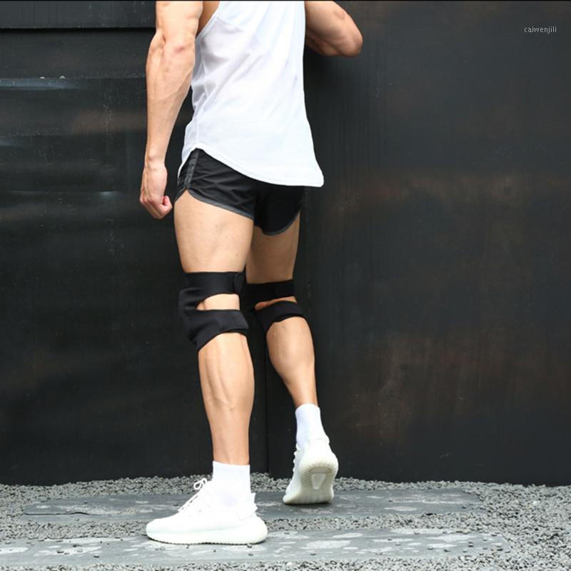 

Knee Sponge Protective Gear Pads Rubber Sponge Sports Knee Protector Dancing Running Joint Anti-Collision Composite Dance1, Black