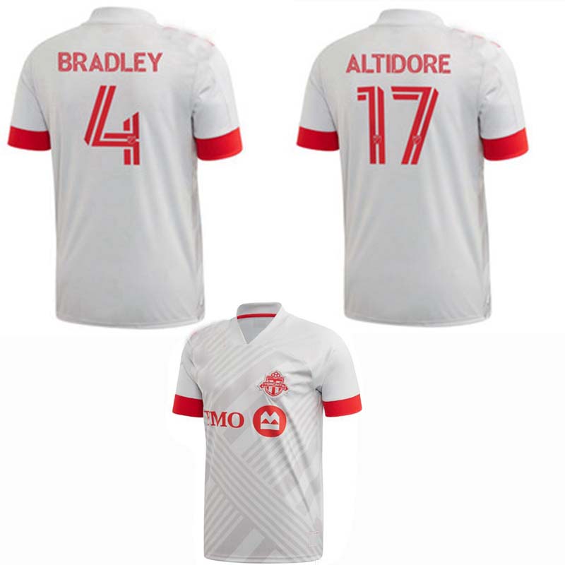 

2020 2021 Toronto Soccer Jerseys ALTIDORE BRADLEY FC 20 21 football men and kids shirt, White
