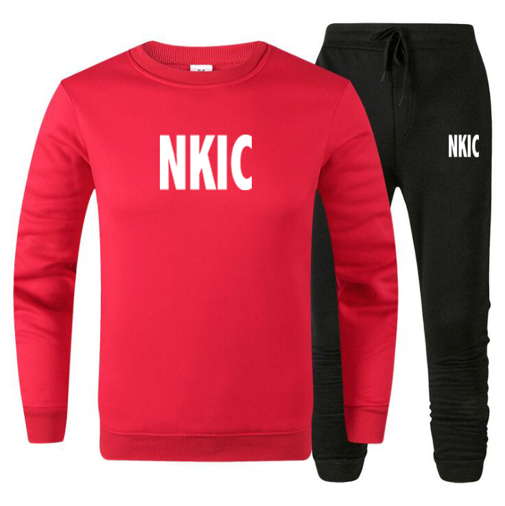 

2022 Men's Tracksuit Casual Sport Sets Brand Hoodies Pants Two Piece Set Hooded Sportswear Fashion Sweatshirt Suit Man Clothing