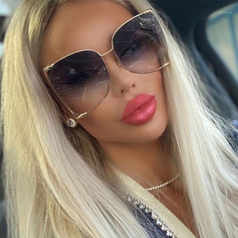 

Sunglasses Fashion Stars Brand Square Women Alloy Half Frame Shades Original Pearl Oversized Sun Glasses For Female Ins Eyewear1