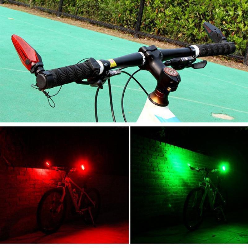 

1 Pair Bicycle Lights Handlebar Grips Bike Led Wheel Spoke Cycling Lamp Deputy Light Five Sounds Horns Warning Seven Lights1
