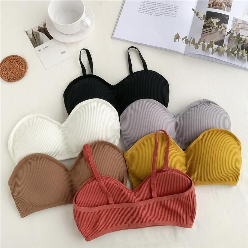 

Womens Push Up Activewear Women No Underwire Seamless Bra Yoga Bra Top For Fitness Top Teens Sports For Women Gym, Black