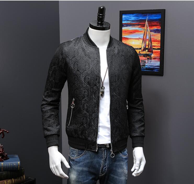 

2021 New Fashion Men's Jacket Custom Design B051 Wa2h, Black