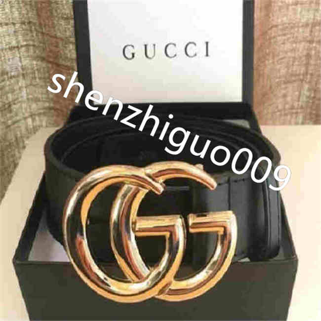 

Fashion belts men belt women belt Big gold buckle genuine leather belt classical belts ceinture 2.0cm,3.0cm,3.4cm,3.8cm width with box AAA16, Belt and box