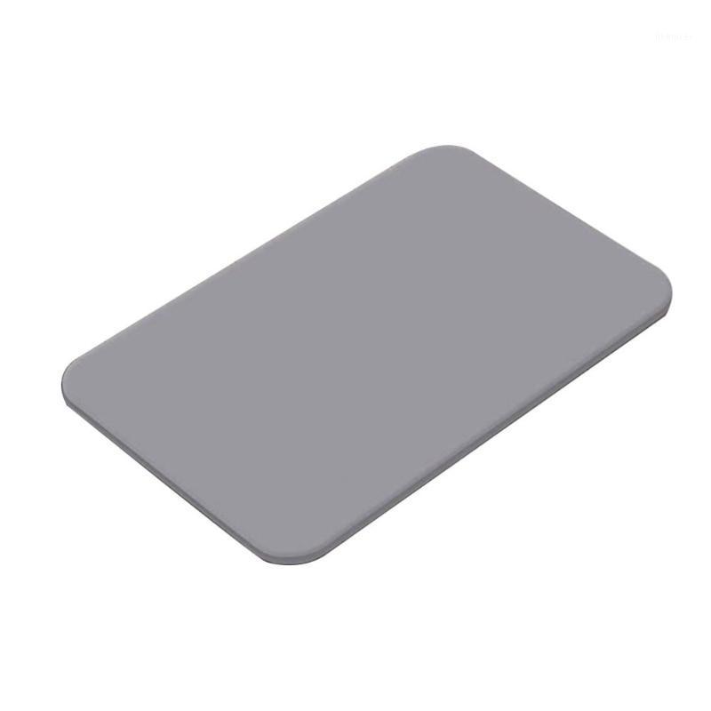 

Diatom Soil Soft Foot Pad Floor Mat Cloth Cover Zipper Absorbent Quick-drying Non-slip1, Grey