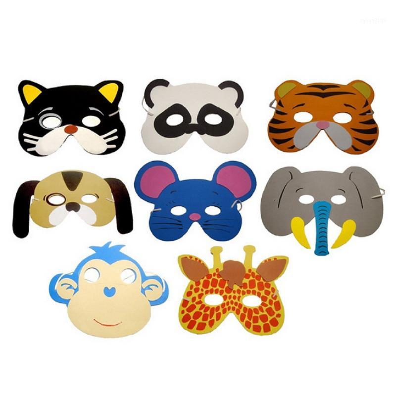 

10pcs/Lot EVA Animal Children Party Mask Child Christmas Halloween Masks Children'S Party Decoration1