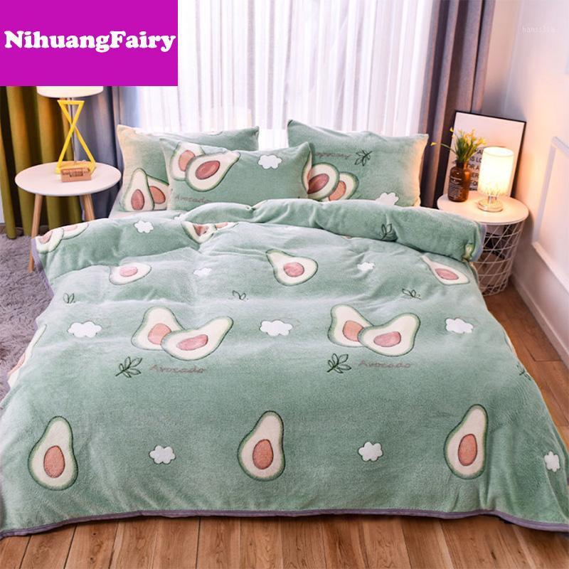 

New style snowflake wool blanket quilt cover blanket flannel coral fleece plus velvet bed linen towel quilt nap1