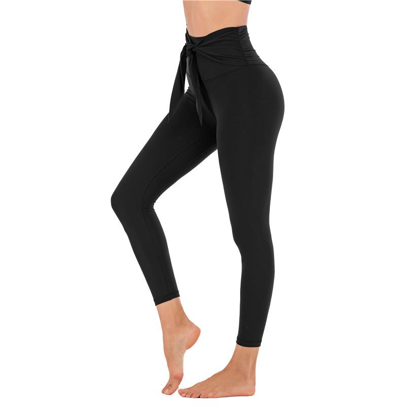 

NWT Women Squat Proof Leggings High Waist Workout Fitness Butter Soft Nylon Training Yoga Sport Leggings, Wine red