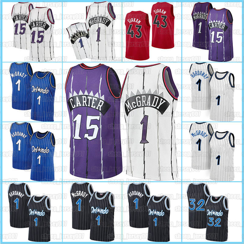 

Vince 15 Carter jerseys Retro Tracy 1 McGrady Penny Tracy 1 McGrady Hardaway 32 Player Pascal 43 Siakam Jonathan Isaac Basketball Jerseys, Jersey(madi-fugu)