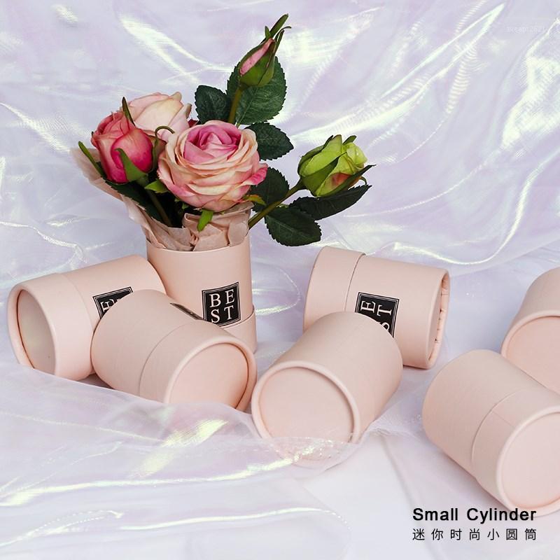 

6pcs Mini Round Flowers Gift Packaging Boxes Wedding Party Home Storage Display Decor Box Florist Flower Arrangement Hat Boxes1