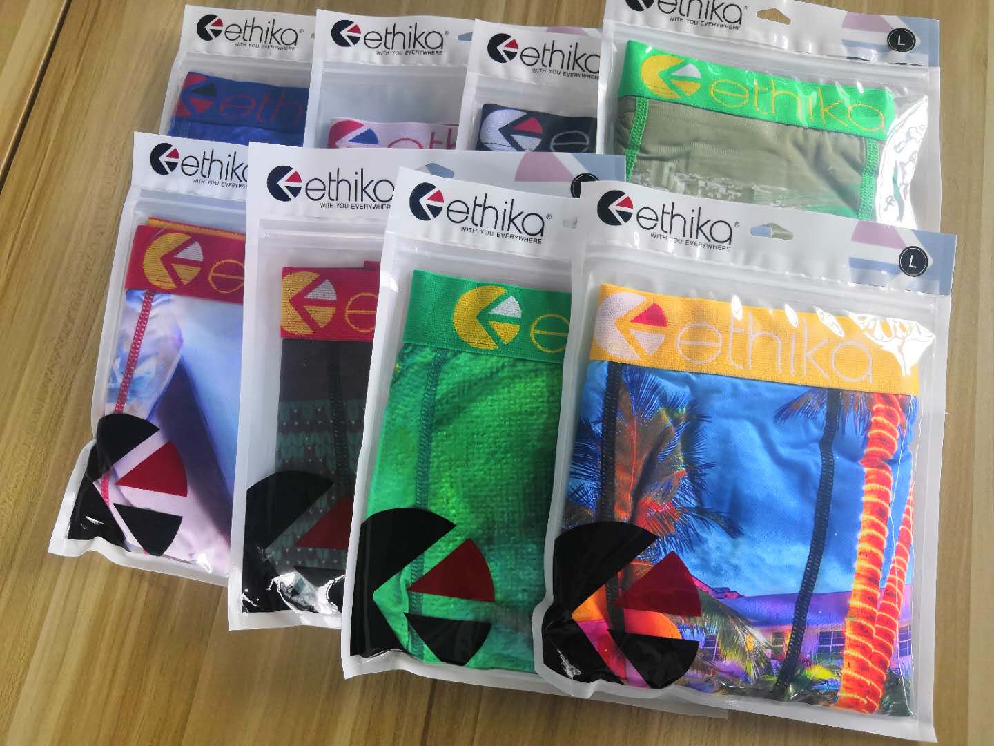 

Designer Mens Ethika Boxer Briefs Briefs Animal Print Fashion Designer Men' Boxer Underwears Brand Underpants for Men Underwear168