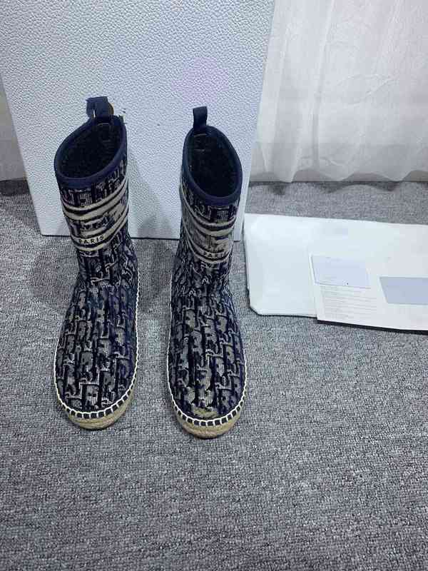 

Boots luxury Ladies autumn winter snow boots hemp rope soles preschooled embroidered lamb feather ankle flat cotton leather size35-42 IY9D, 1# shoe box