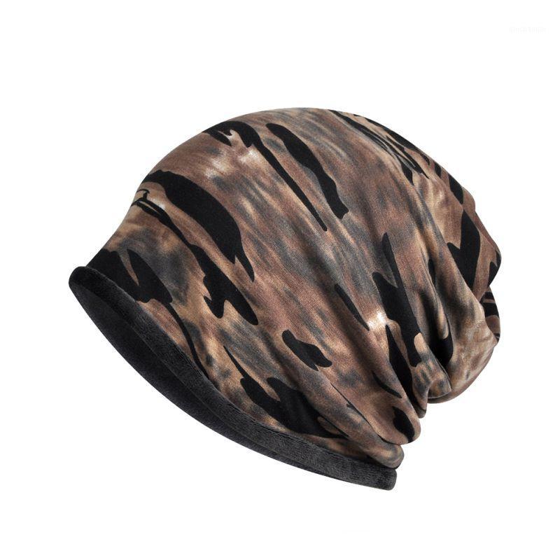 

Men Women Winter Camo Beanie Hat Cap Headgear Outdoor Cycling Climbing Hiking Fleece Warm Elastic Hat Scarf Neckerchief.1