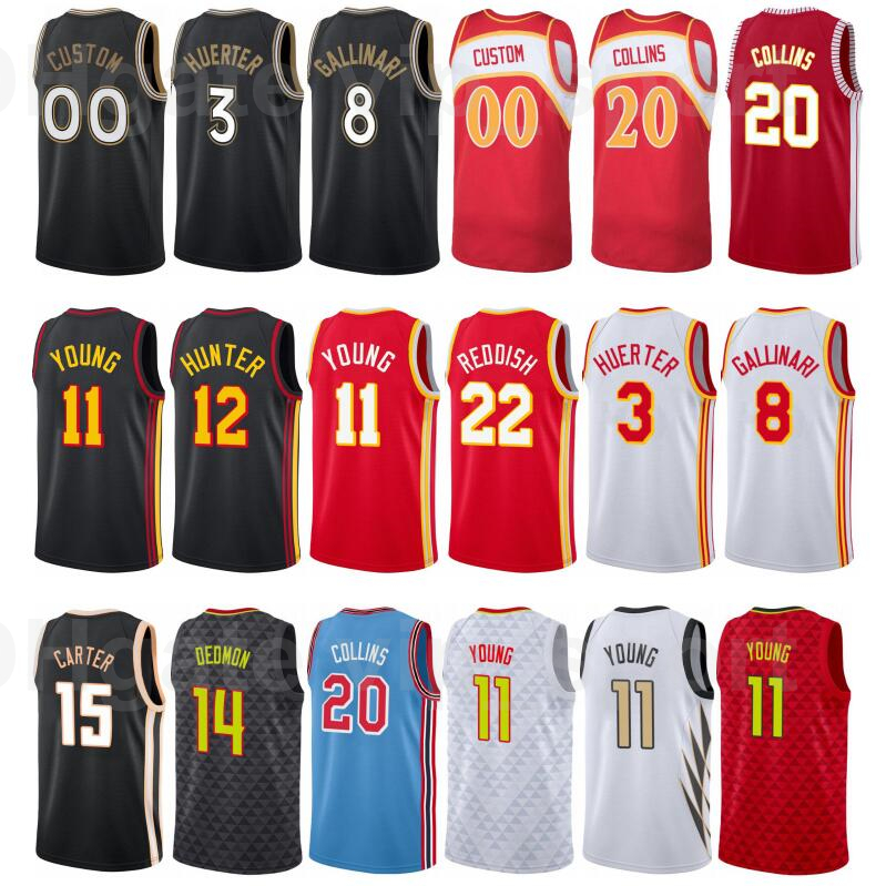 

Print Basketball City Earned Edition Onyeka Okongwu Jersey 17 Rajon Rondo 7 Tony Snell 17 Bogdan Bogdanovic 13 Clint Capela 15 Custom Name, Red