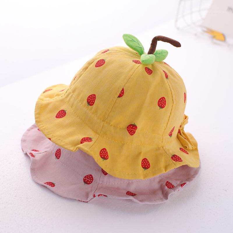 

Baby fisherman hat spring and summer thin princess cute summer sun hat girl1
