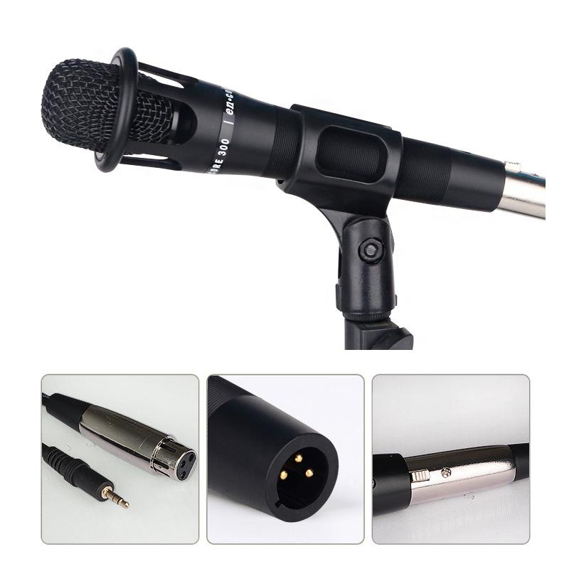 

Handheld Condenser mini Microphone Multifuctional for Studio Video Recording Smartphones Computer Karaoke MIC with Audio Cable