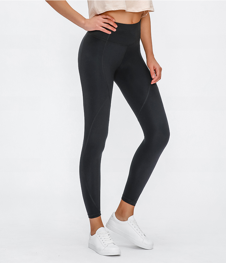 

Fashion Classic Athletic Solid Yoga Pants DTS2018 To the Beat Tight 25 Women Girls Running Fitness Leggings 9-point Ladies pants wholesale, Black