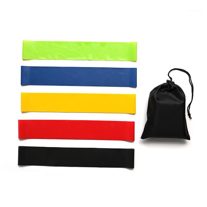 

1 Set Fitness Resistance Bands Latex 5pcs Loop Set for Exercise Sports Fitness1, Red