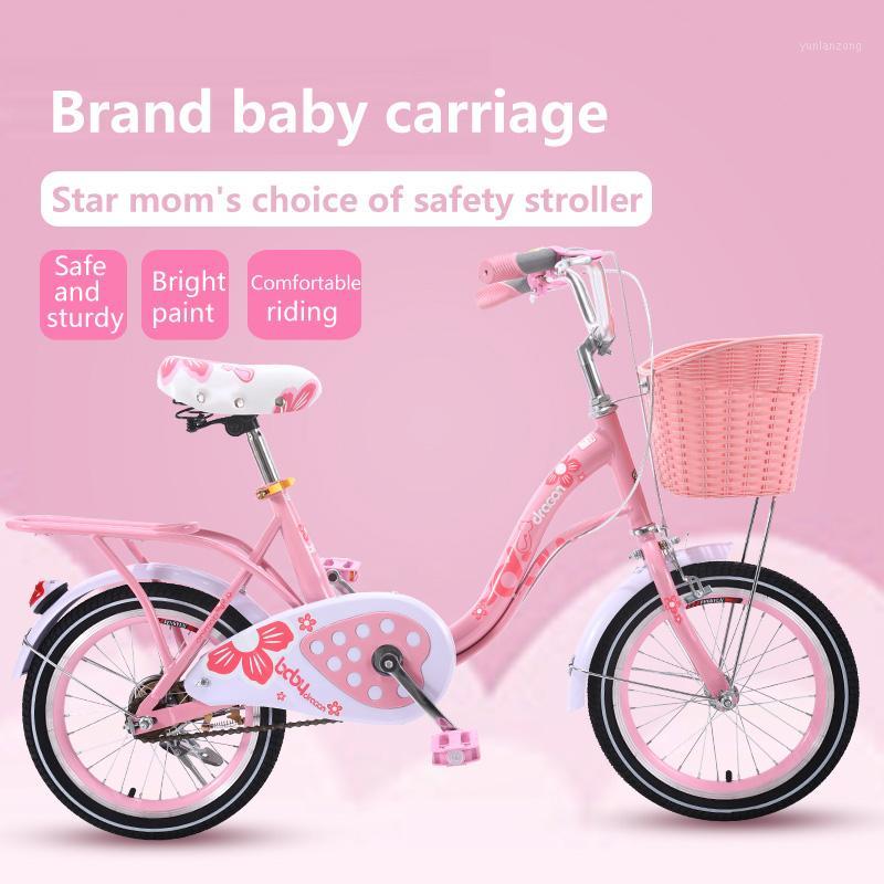 

Children's bicycles 7-8-10-12-15-year-old girl in the children's mountain bike pedal bicycle child stroller folding 16/20 inch1