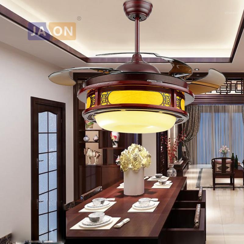 

LED Chinese Iron Wooden Acryl Sheepskin Paper ABS Ceiling Fan.LED Lamp.LED Light.Ceiling Lights.LED Ceiling Light.For Foyer1