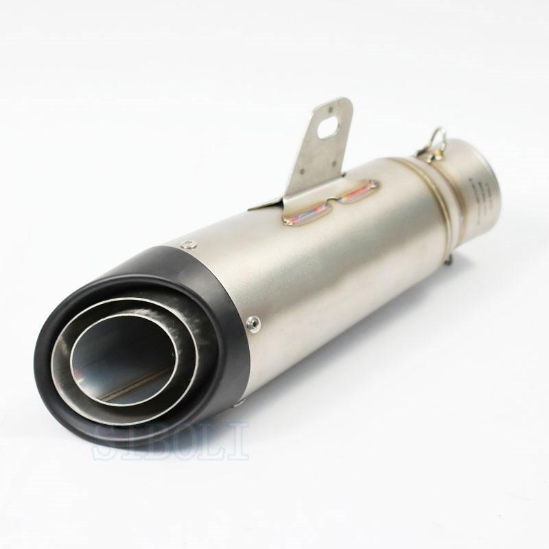 

51mm 60MM Universal Modified Motorcycle Exhaust Muffler Pipe Escape Exhaust Moto Muffler For R6 ATV MT10 sc 450CC1