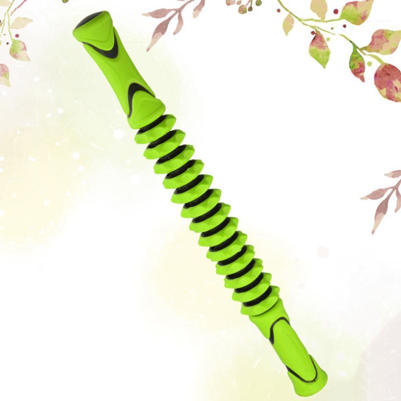 

1PC Muscle Relaxing Roller Rolling Stick Gear Massaging Rod Yoga Accessory for Home Shop Random Color1