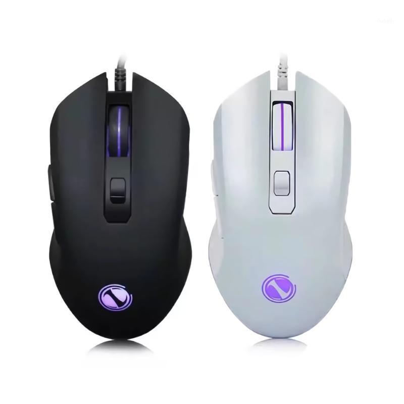 

V1 2.4GHz USB Gaming Mouse 2600DPI 6 Buttons 3D Scroll Wheel RGB Backlight Optical Wired Mouse For Desktop Computer Laptops PC1