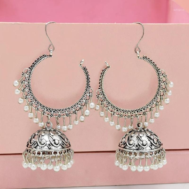 

Hoop & Huggie Ethnic Turkish Egypt Love Heart Pendant Earing For Women Retro Alloy Tassel Earrings Fashion Jewelry India Gypsy Pendientes1