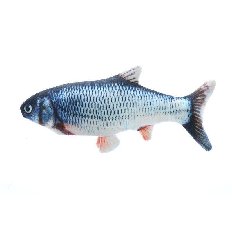 

30CM Electronic Pet Cat Toy Electric USB Charging Simulation Fish Toys for Dog Cat Chewing Playing Biting Supplies Dropshiping