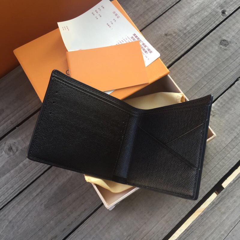 

2022 New L Bag Billfold High Quality Plaid Pattern Women Wallet Men Pures High-end Luxurys Designer Wallet With Box louiseitys viutonitys, L6 black old flower