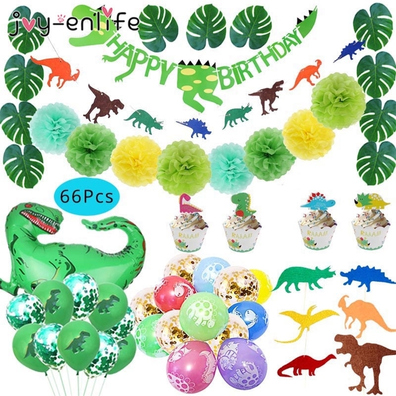 

Dinosaur Party Supplies Little Dino Party Theme Decorations Banner Balloon Set for Kids Boy 1st Birthday Party Baby Shower decor 200929
