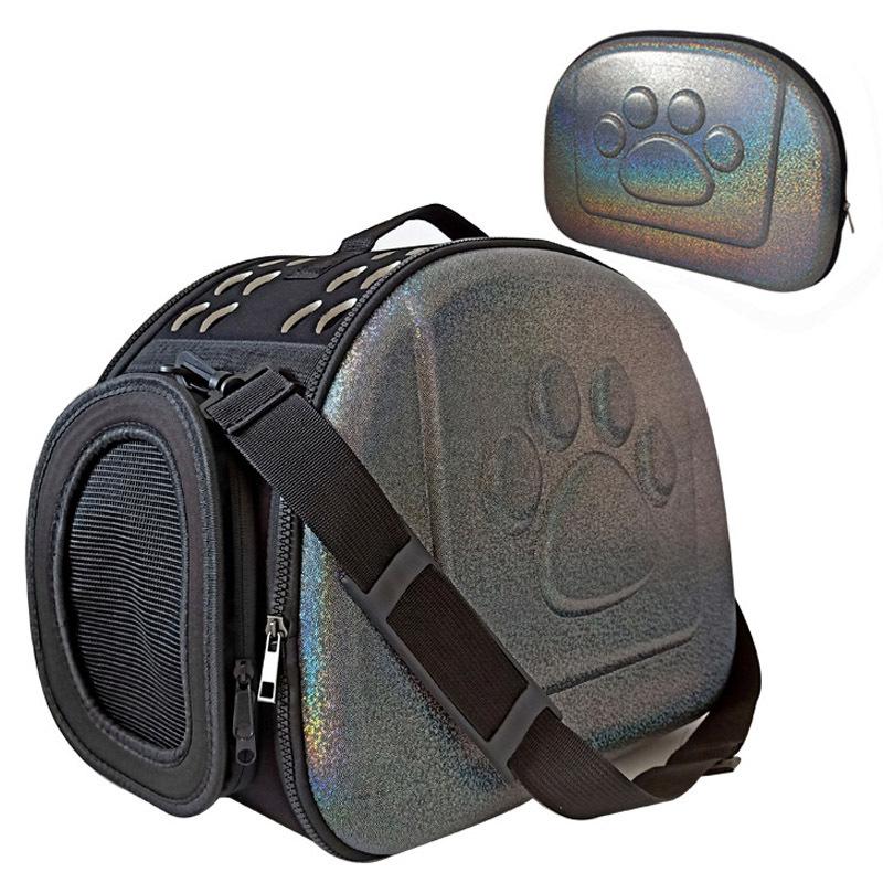 

Pet Carrier Bag Travel Portable Foldable Dog Puppy Cat Carrying Hangbag EVA Large Capacity Breathable Shoulder Bag