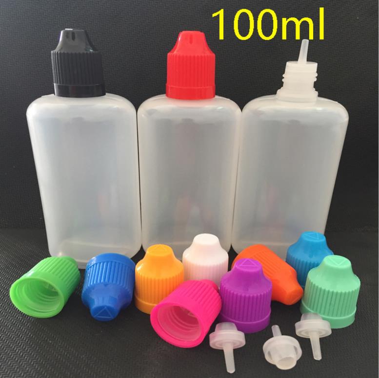 

Others Apparel 100ML Large Capacity E-Cig E-liquid Bottles LDPE Plastic Translucent Vape Unicorn Lubricating Oil Dropper Empty Sample Bottles with Childproof Caps