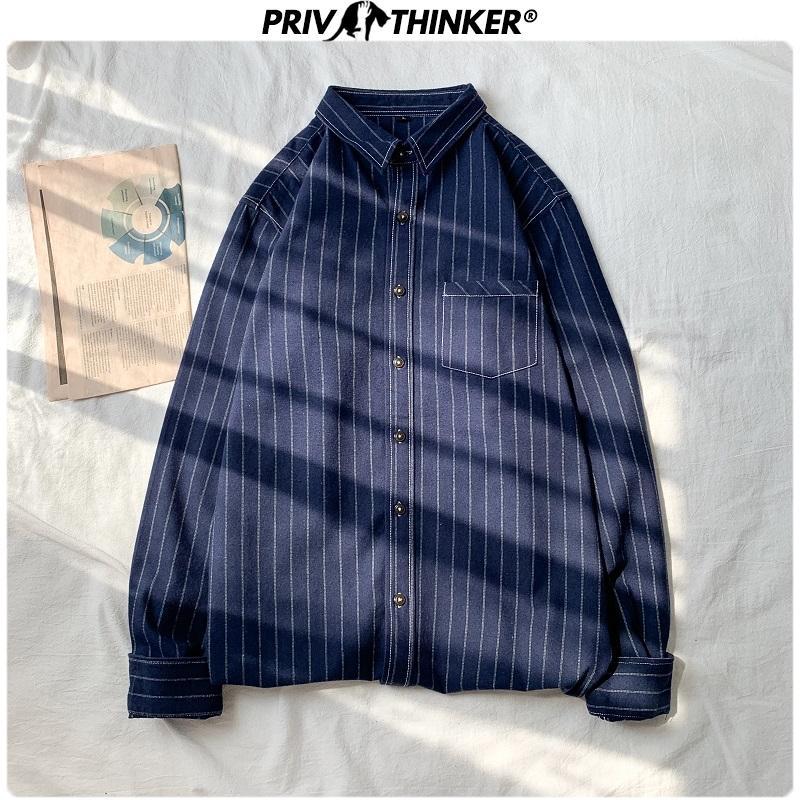 

Men Spring 2020 Striped Shirt Mens Harajuku Streetwear Causal Shirts Male Long Sleeve Shirt Fashion Clothing Tops1, Black(asiansize)