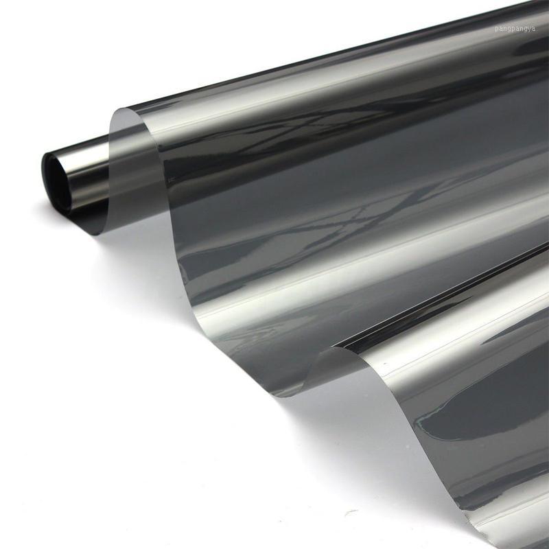 

50cmX200cm Anti scratch adhesive reflective film VLT35% metallized car window tint film1