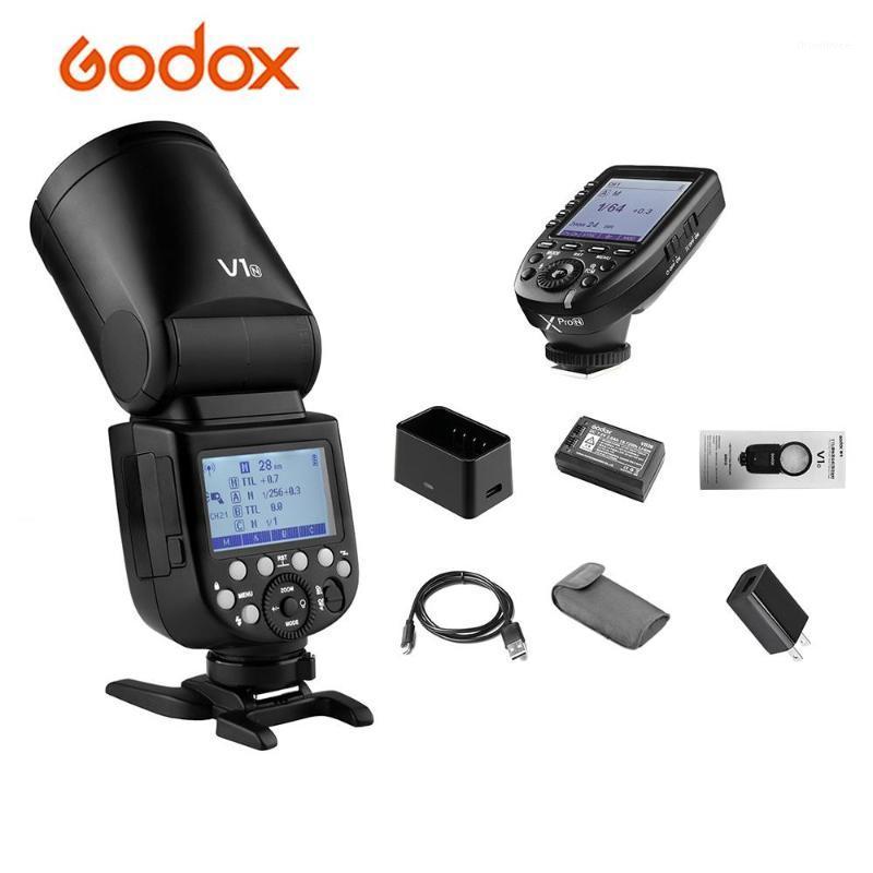 

Godox V1N Camera Flash Speedlite Xpro-N i-TTL Flash Trigger Wireless 2.4G Zoom for D5300 D750 for Wedding Portrait Studio1